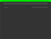 Tablet Screenshot of domainnamehere.com